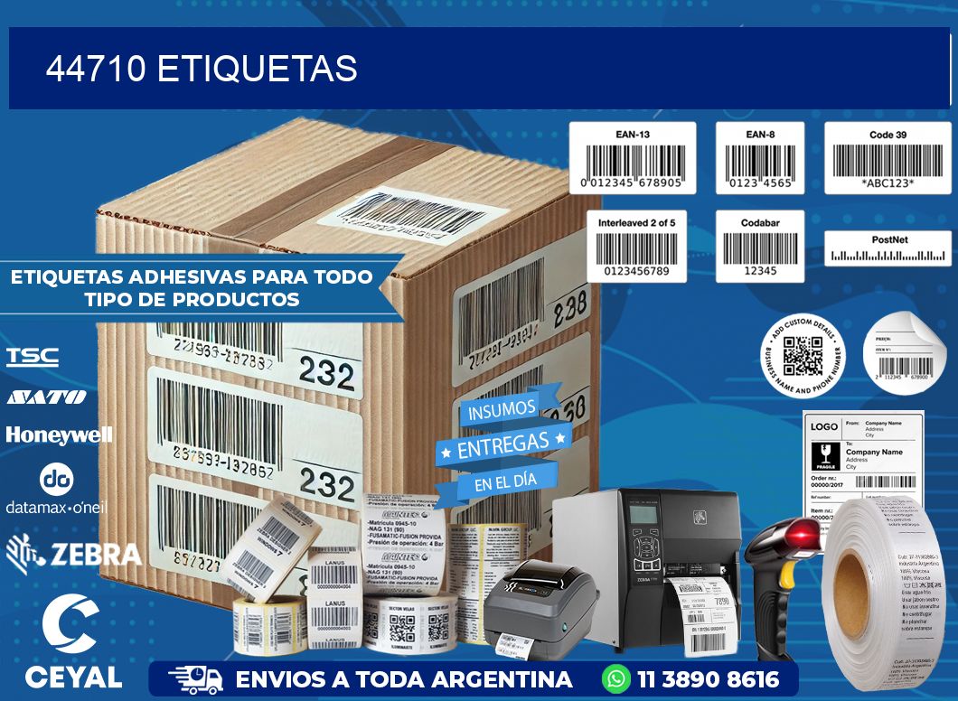 44710 ETIQUETAS