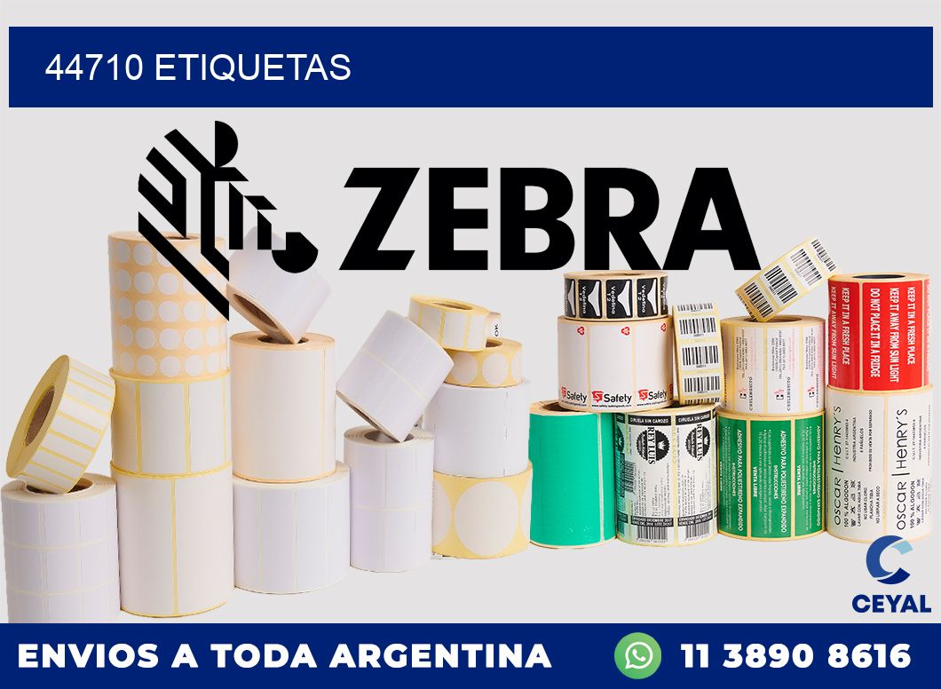 44710 ETIQUETAS