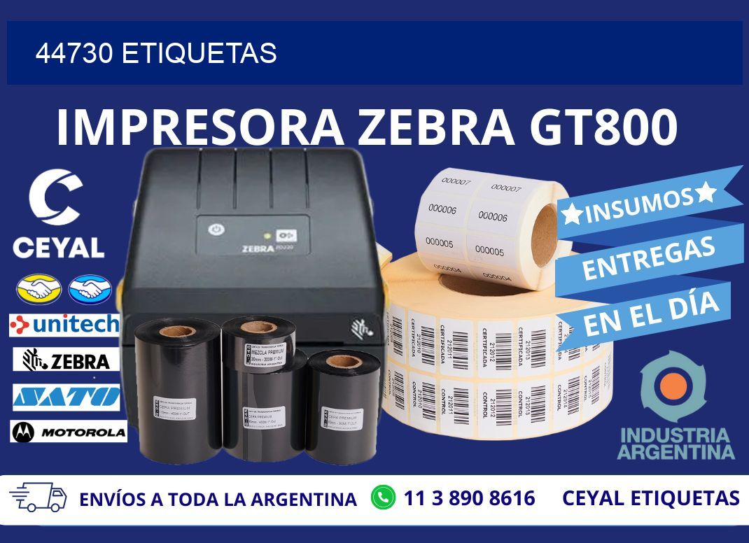 44730 ETIQUETAS