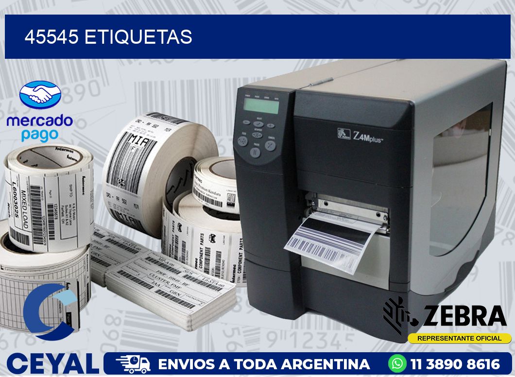 45545 ETIQUETAS