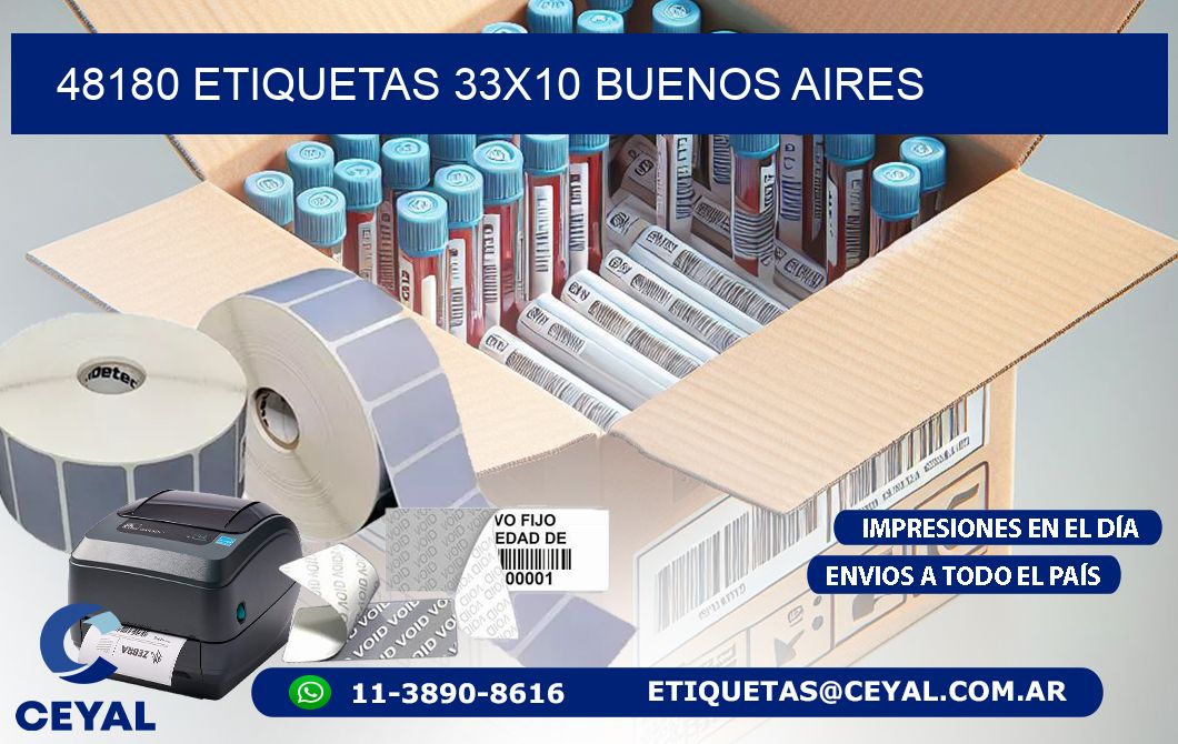 48180 ETIQUETAS 33x10 buenos aires