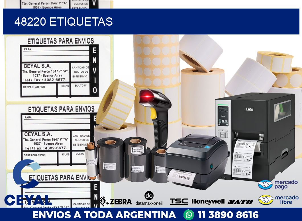 48220 ETIQUETAS