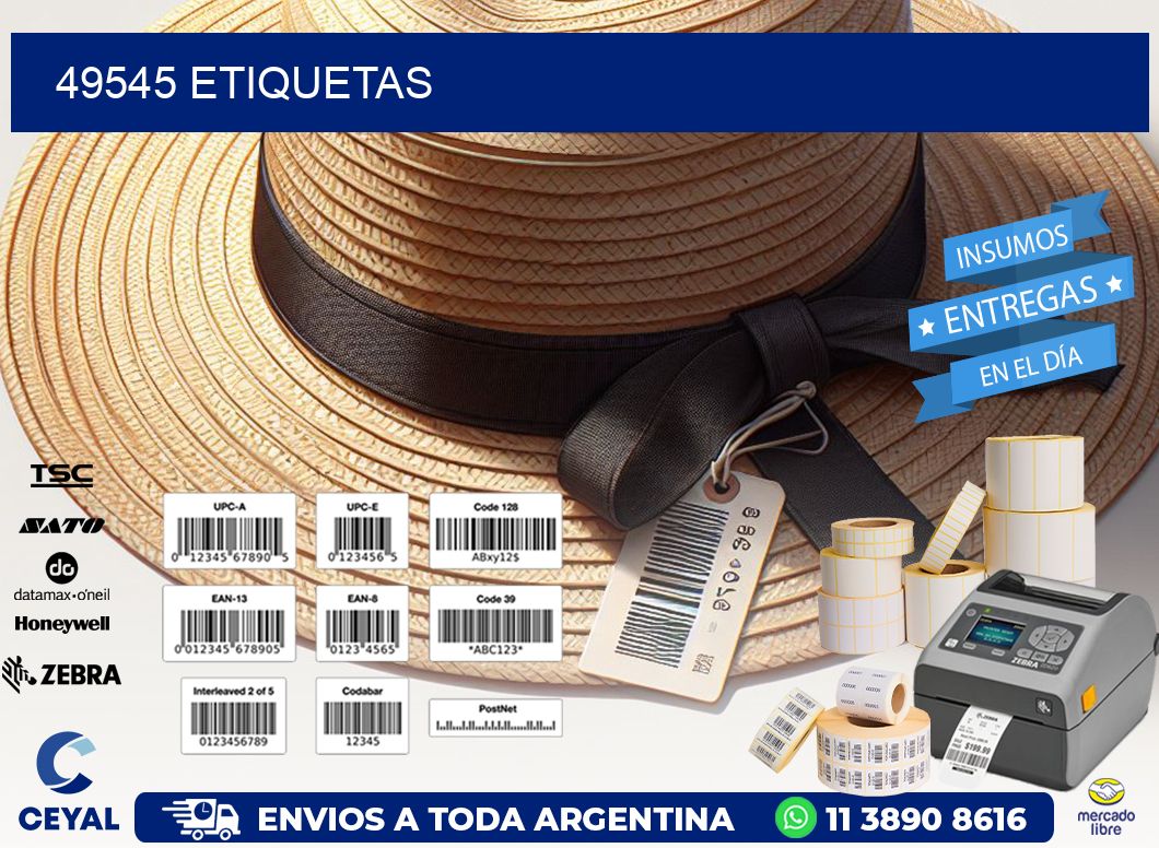 49545 ETIQUETAS