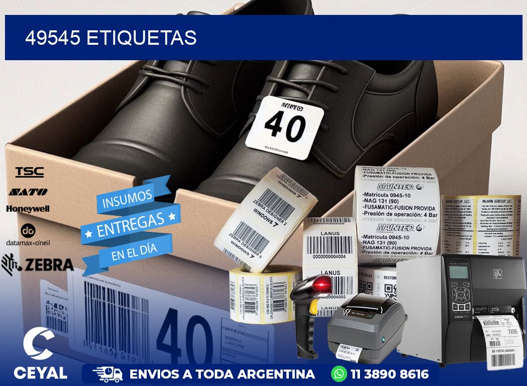 49545 ETIQUETAS