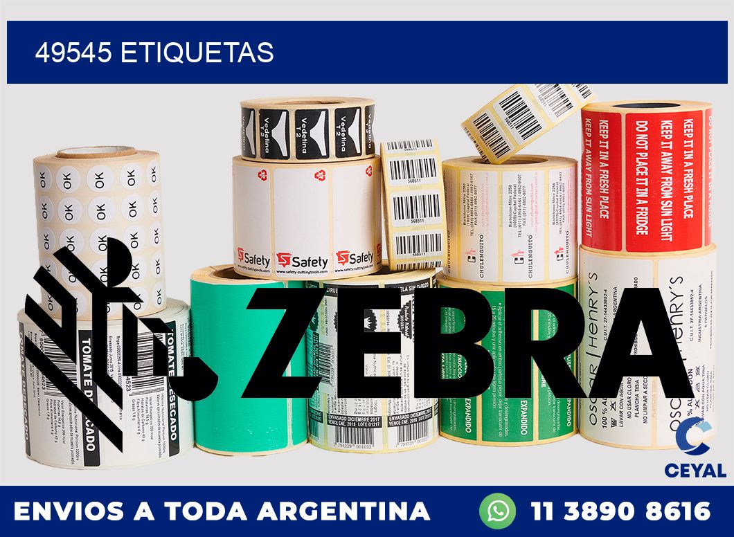 49545 ETIQUETAS