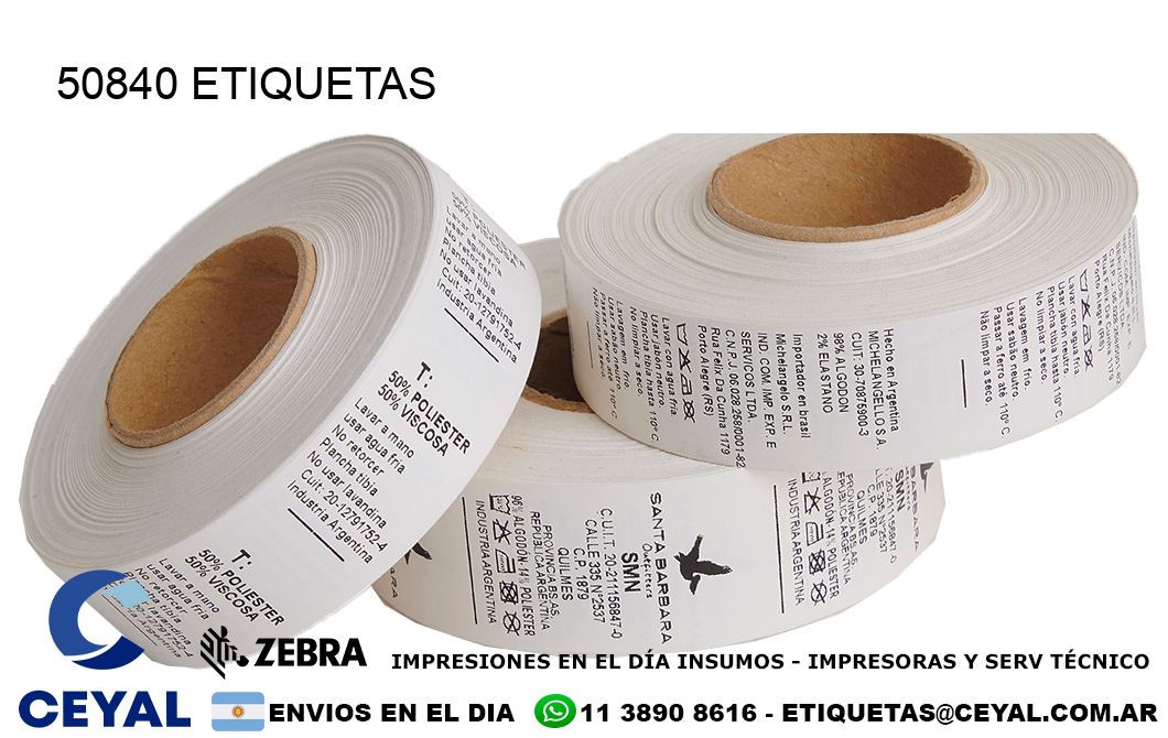 50840 ETIQUETAS