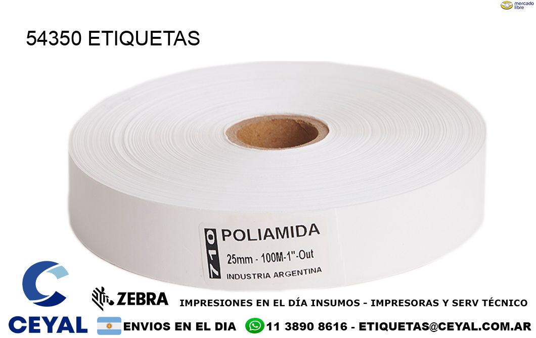 54350 ETIQUETAS