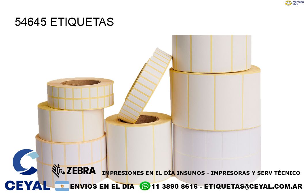 54645 ETIQUETAS