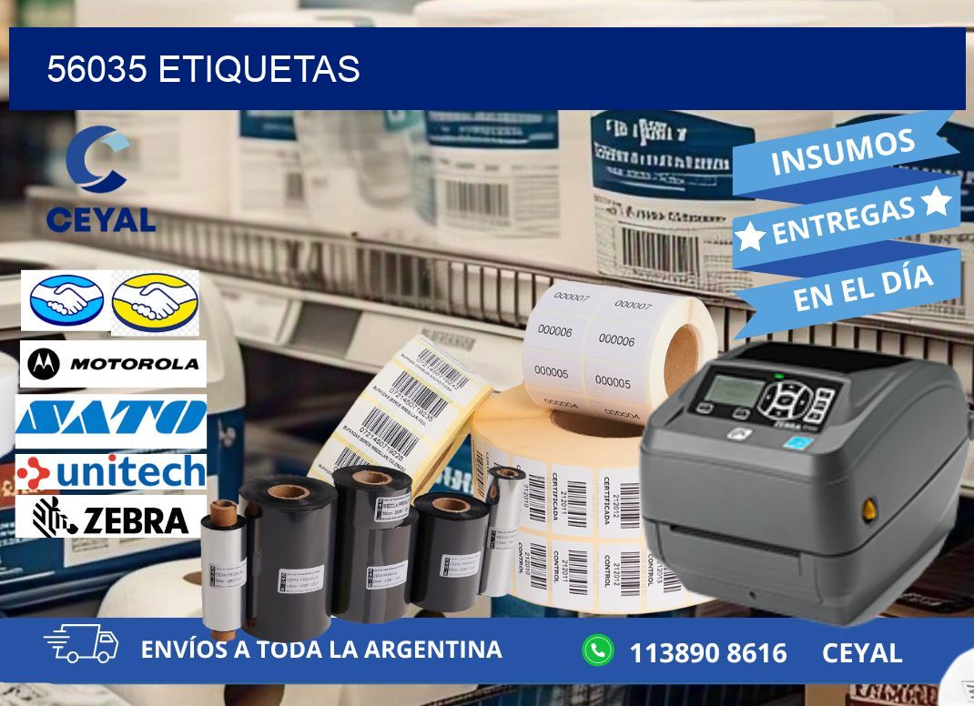 56035 ETIQUETAS