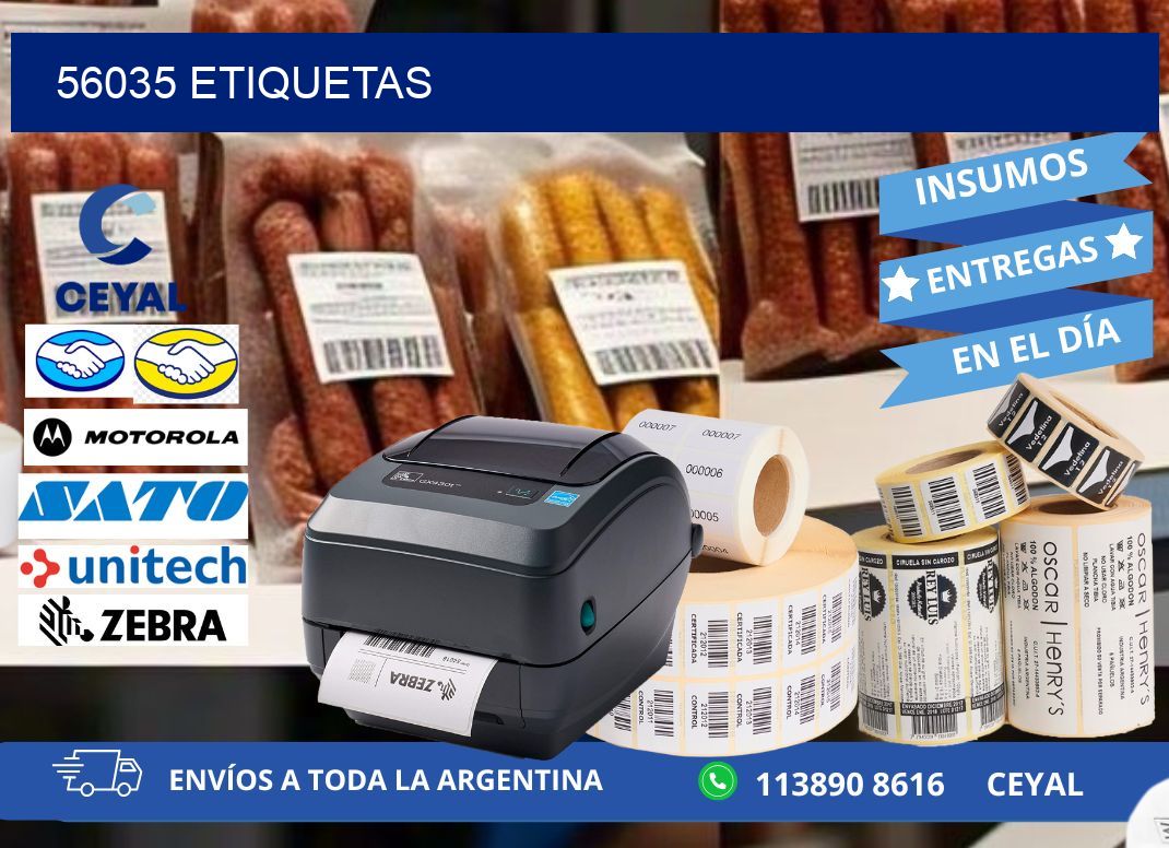 56035 ETIQUETAS