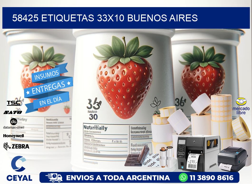 58425 ETIQUETAS 33x10 buenos aires