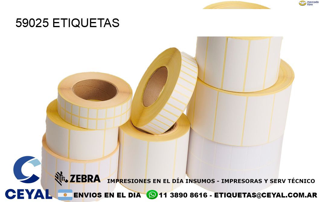 59025 ETIQUETAS