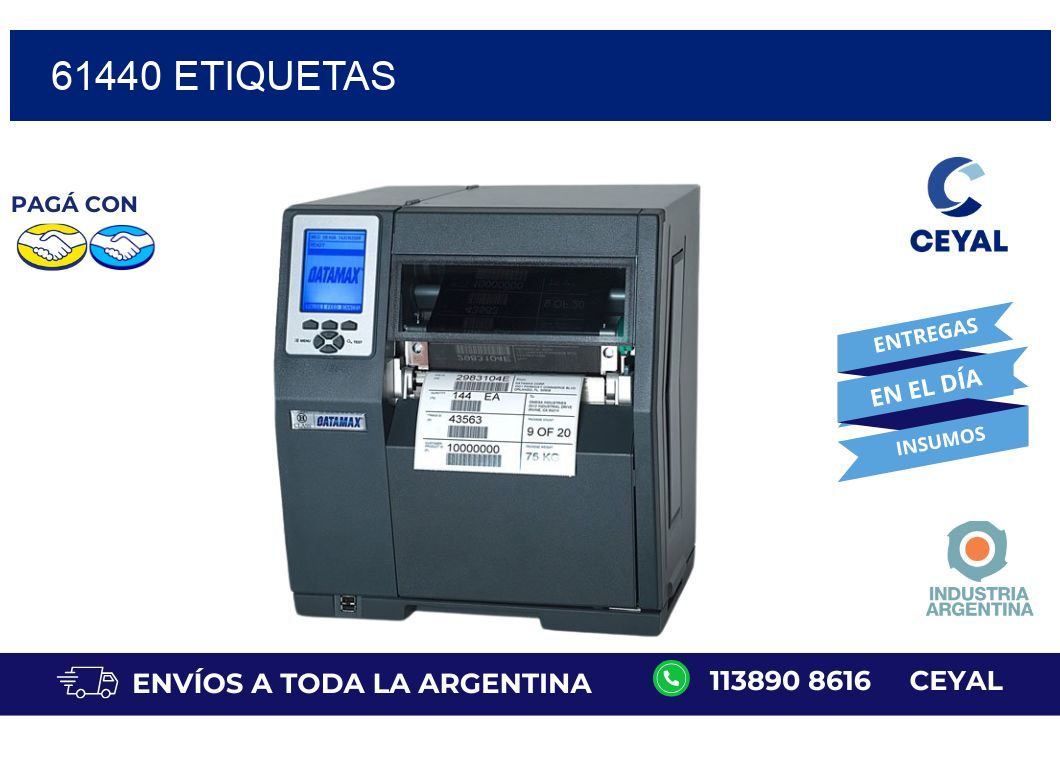 61440 ETIQUETAS