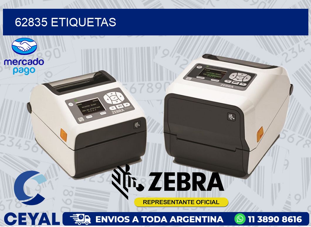 62835 ETIQUETAS