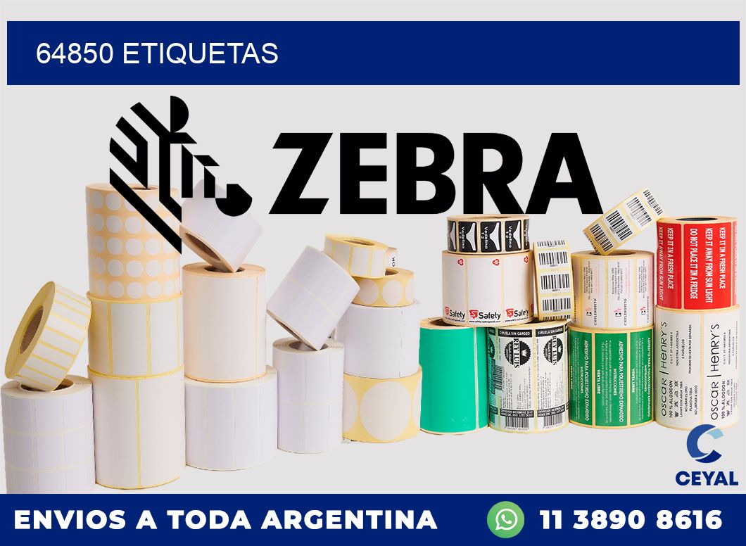 64850 ETIQUETAS