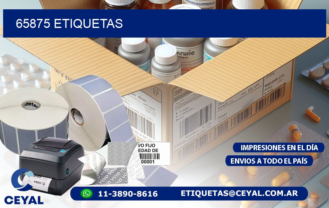 65875 ETIQUETAS