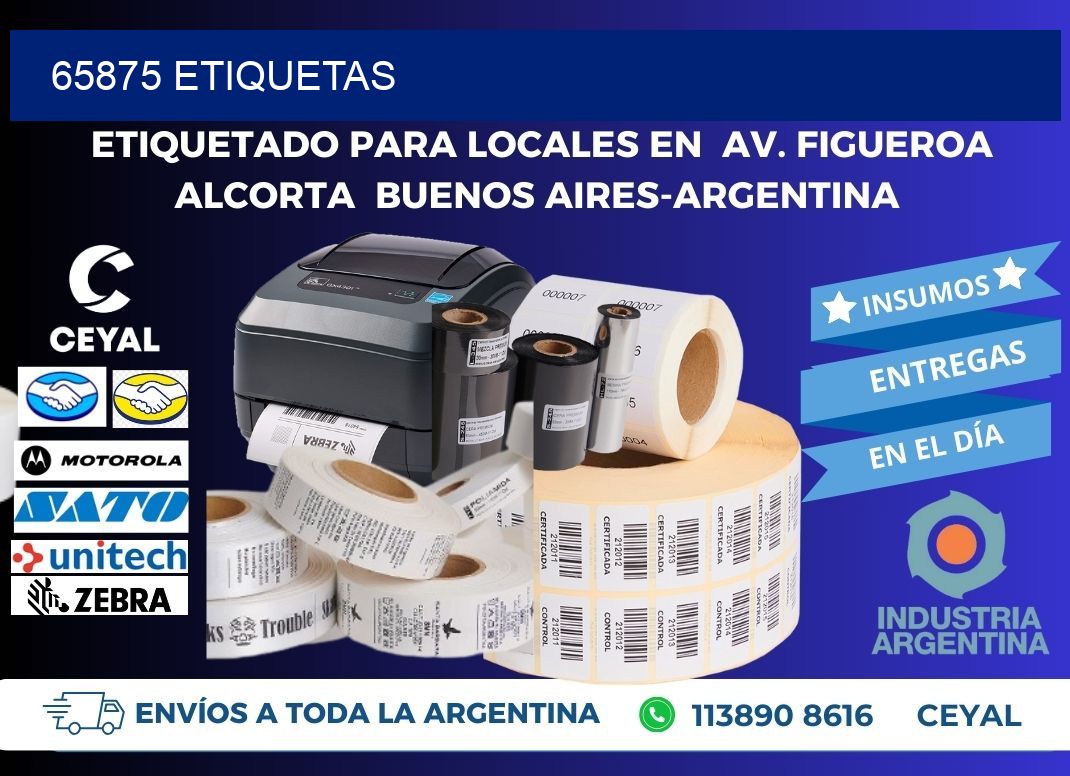 65875 ETIQUETAS