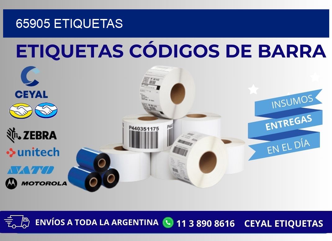 65905 ETIQUETAS