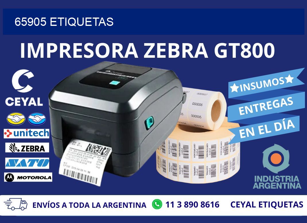 65905 ETIQUETAS