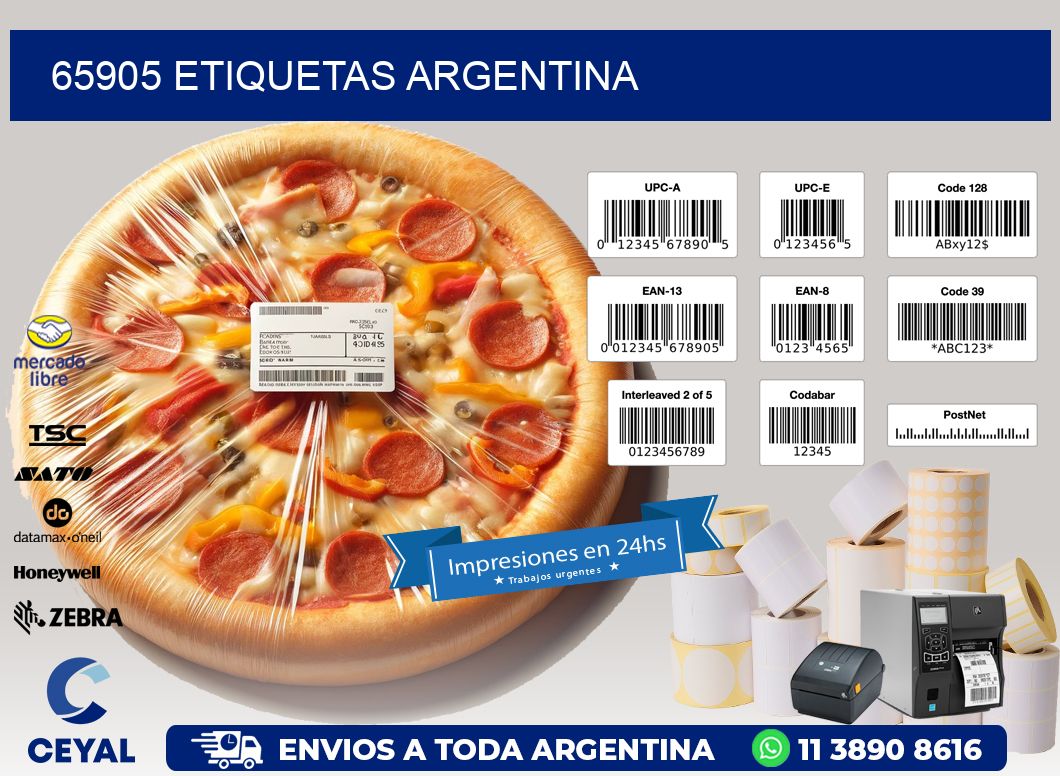 65905 ETIQUETAS ARGENTINA