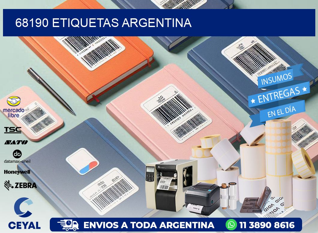 68190 ETIQUETAS ARGENTINA