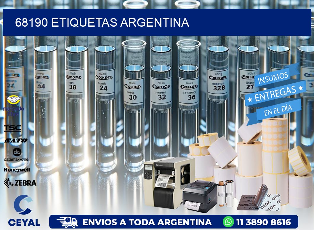 68190 ETIQUETAS ARGENTINA