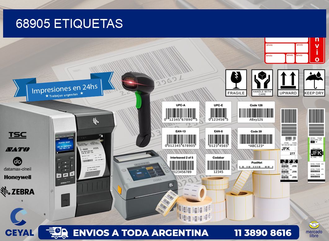 68905 ETIQUETAS