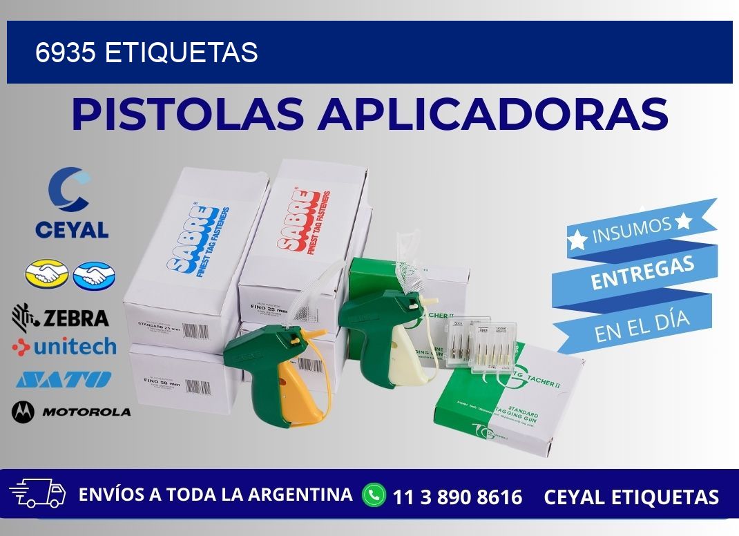 6935 ETIQUETAS