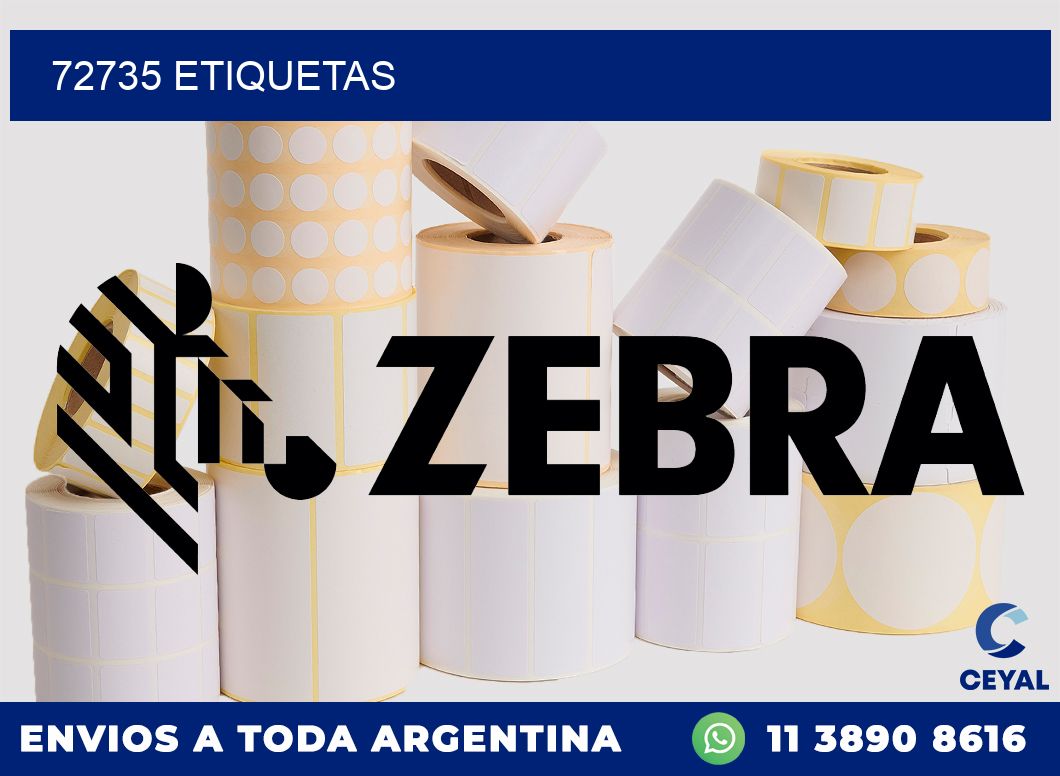 72735 ETIQUETAS