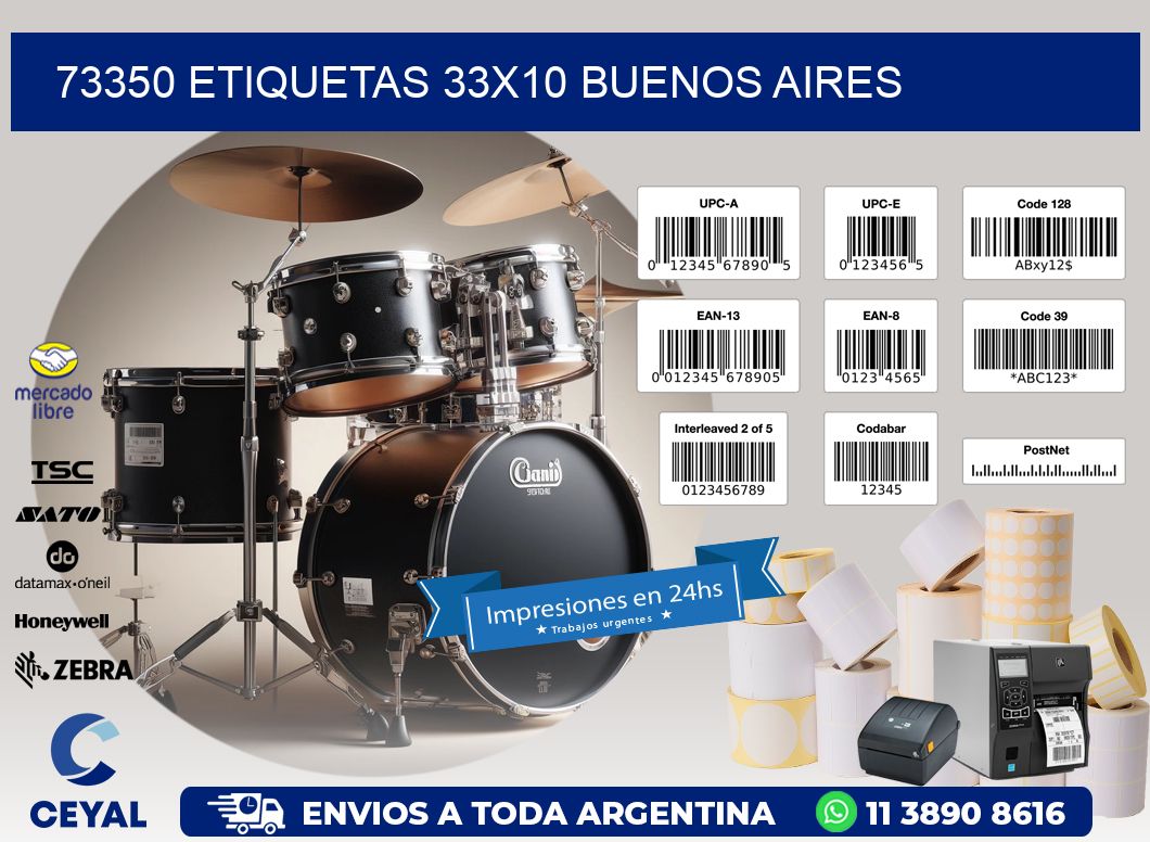 73350 ETIQUETAS 33x10 buenos aires