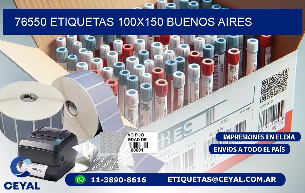 76550 ETIQUETAS 100x150 buenos aires