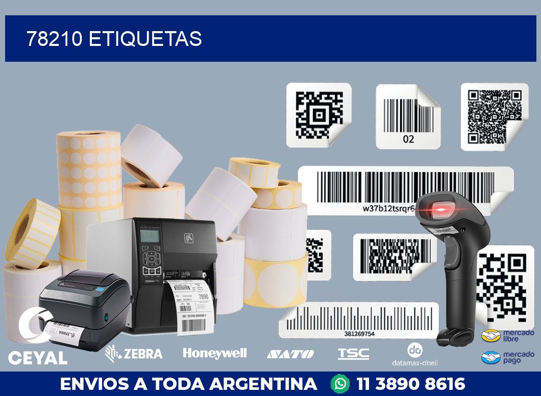 78210 ETIQUETAS