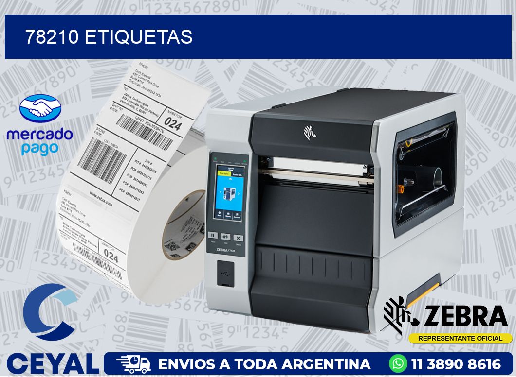 78210 ETIQUETAS
