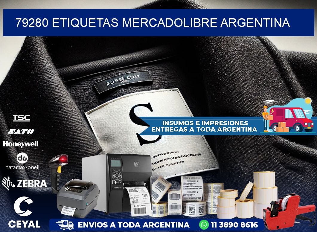 79280 ETIQUETAS MERCADOLIBRE ARGENTINA