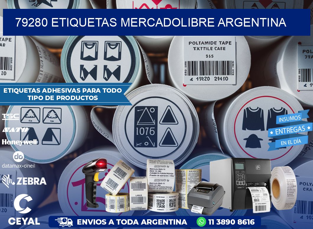 79280 ETIQUETAS MERCADOLIBRE ARGENTINA