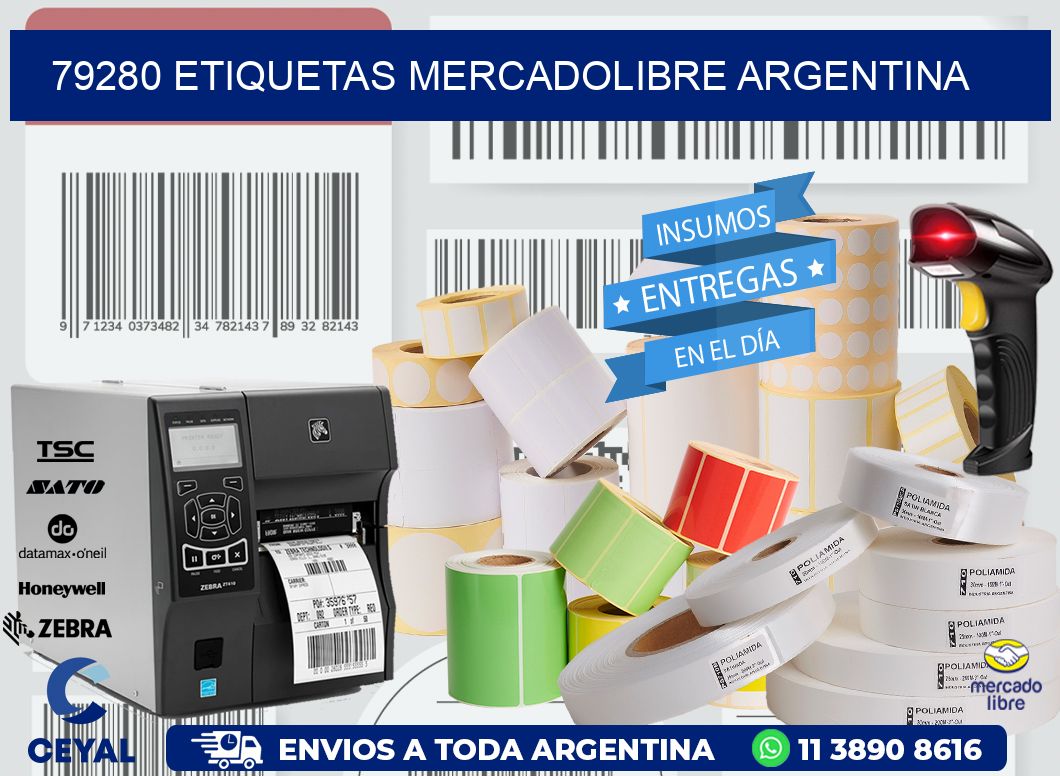 79280 ETIQUETAS MERCADOLIBRE ARGENTINA