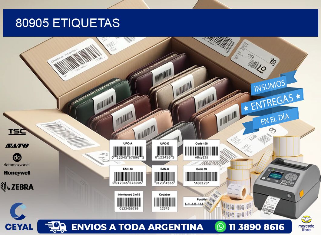 80905 ETIQUETAS