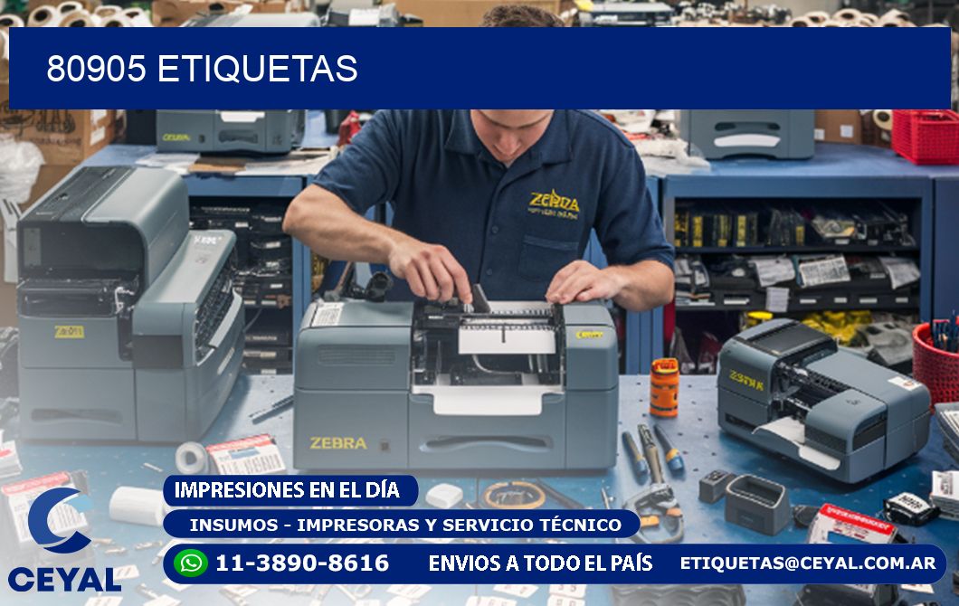 80905 ETIQUETAS