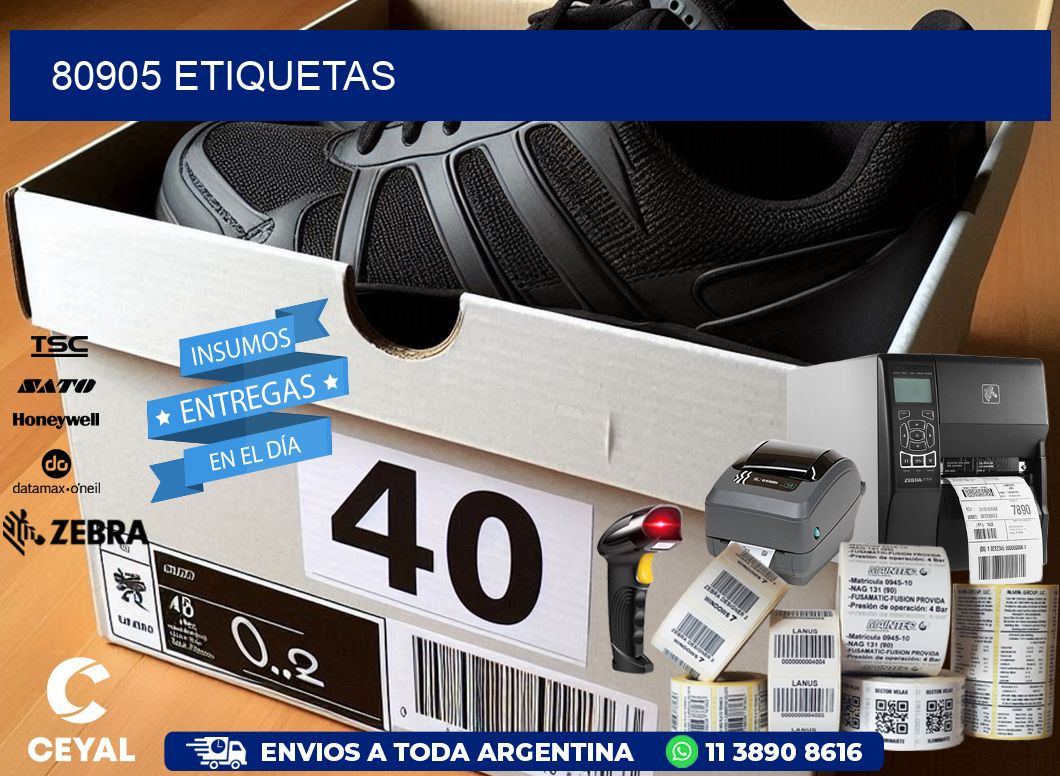 80905 ETIQUETAS