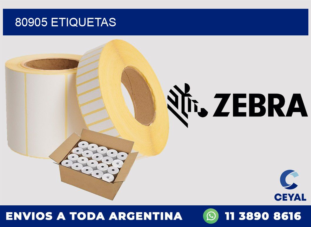 80905 ETIQUETAS