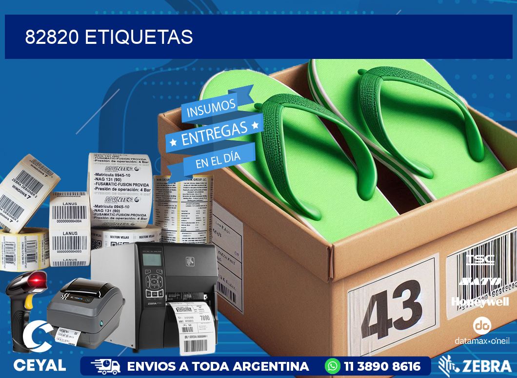 82820 ETIQUETAS