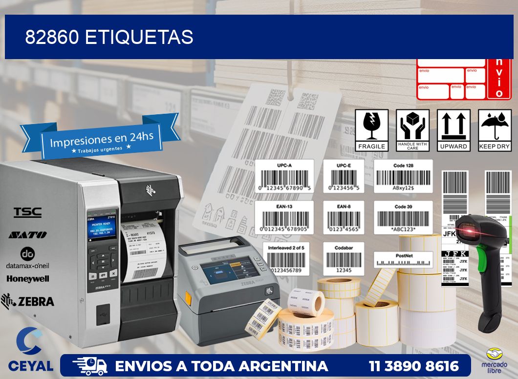 82860 ETIQUETAS