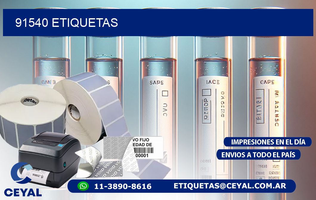91540 ETIQUETAS