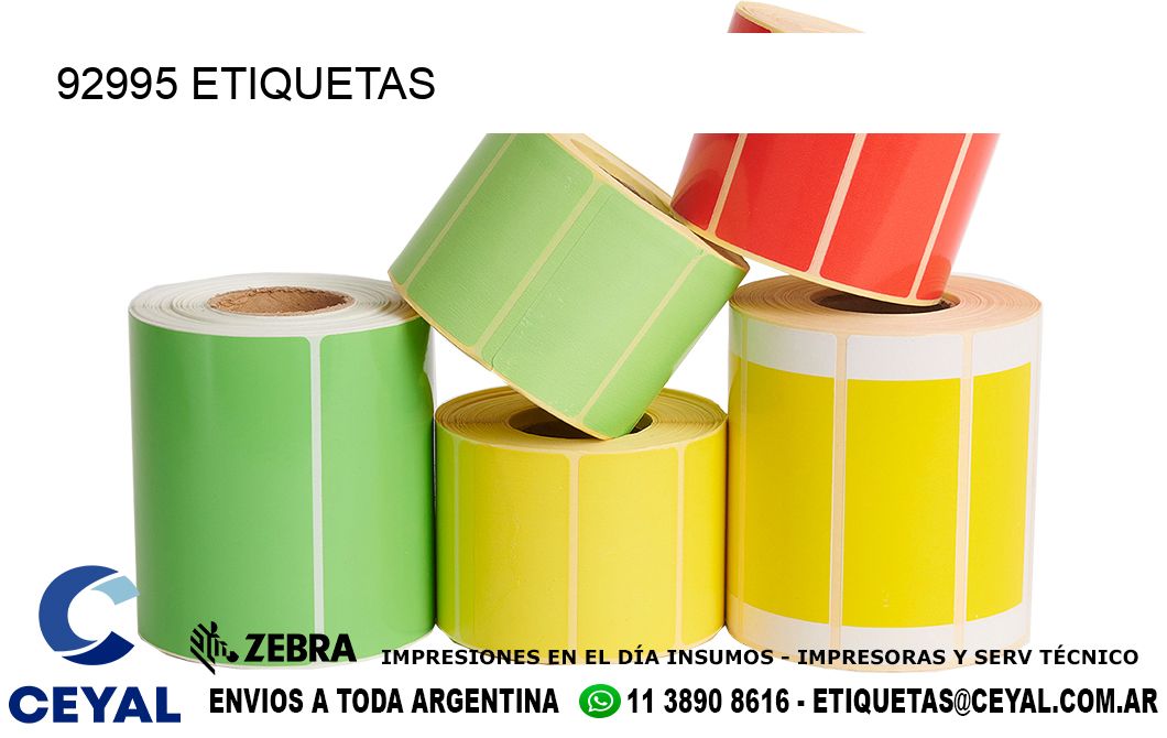 92995 ETIQUETAS