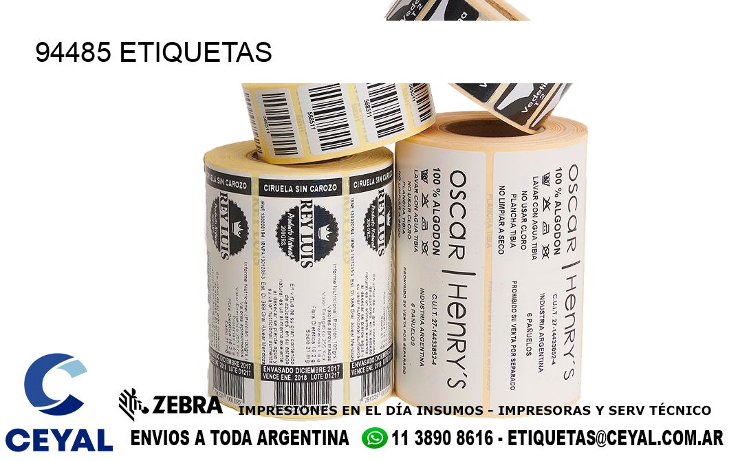 94485 ETIQUETAS