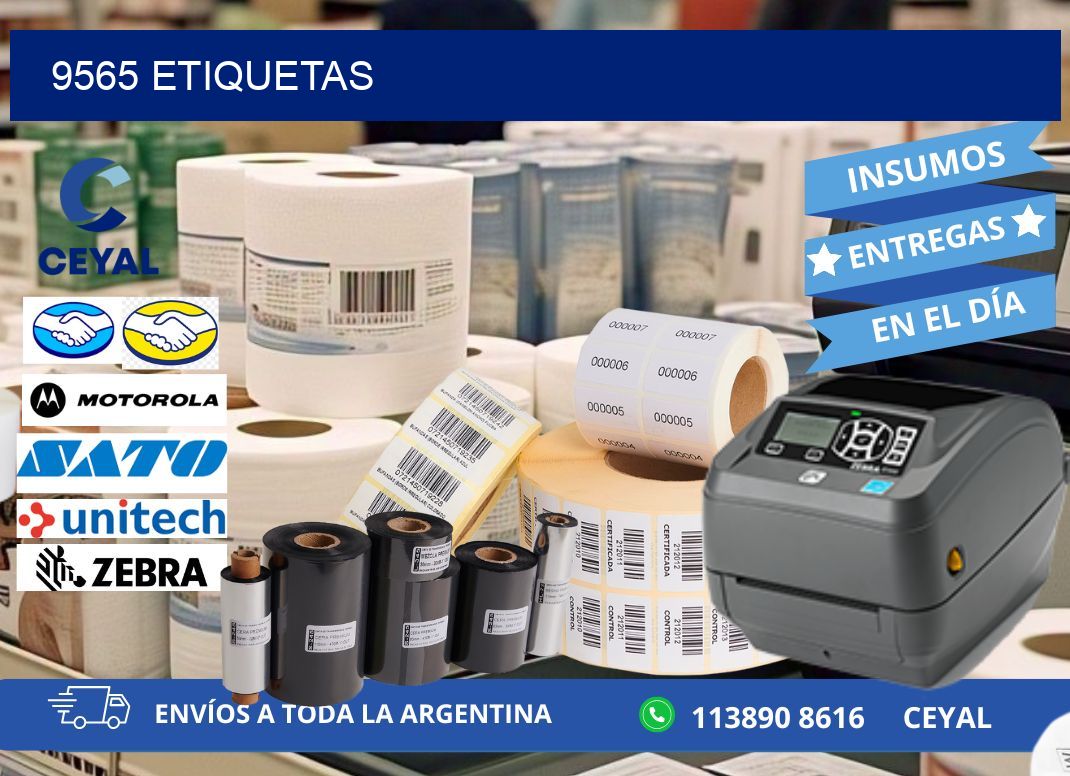 9565 ETIQUETAS