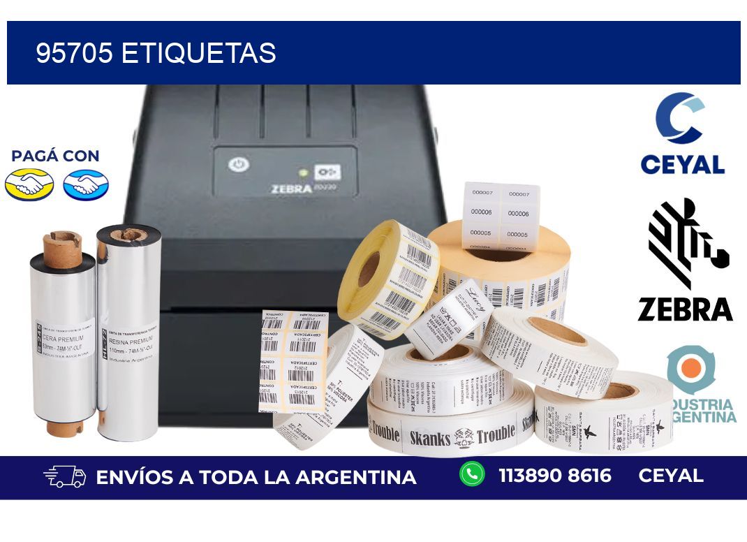 95705 ETIQUETAS