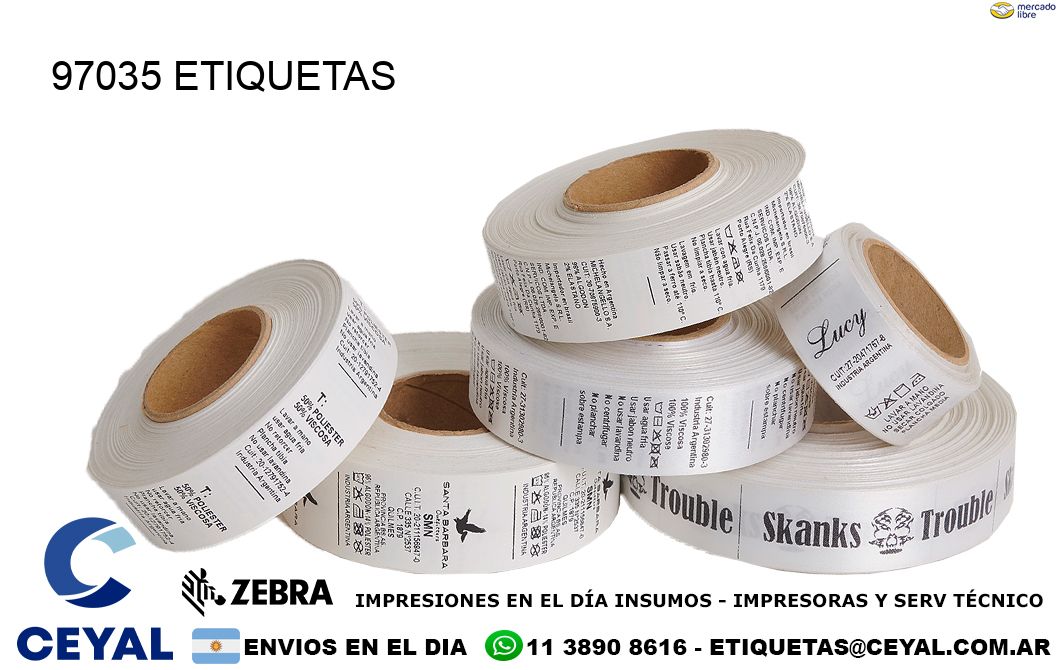 97035 ETIQUETAS