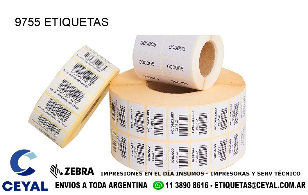 9755 ETIQUETAS