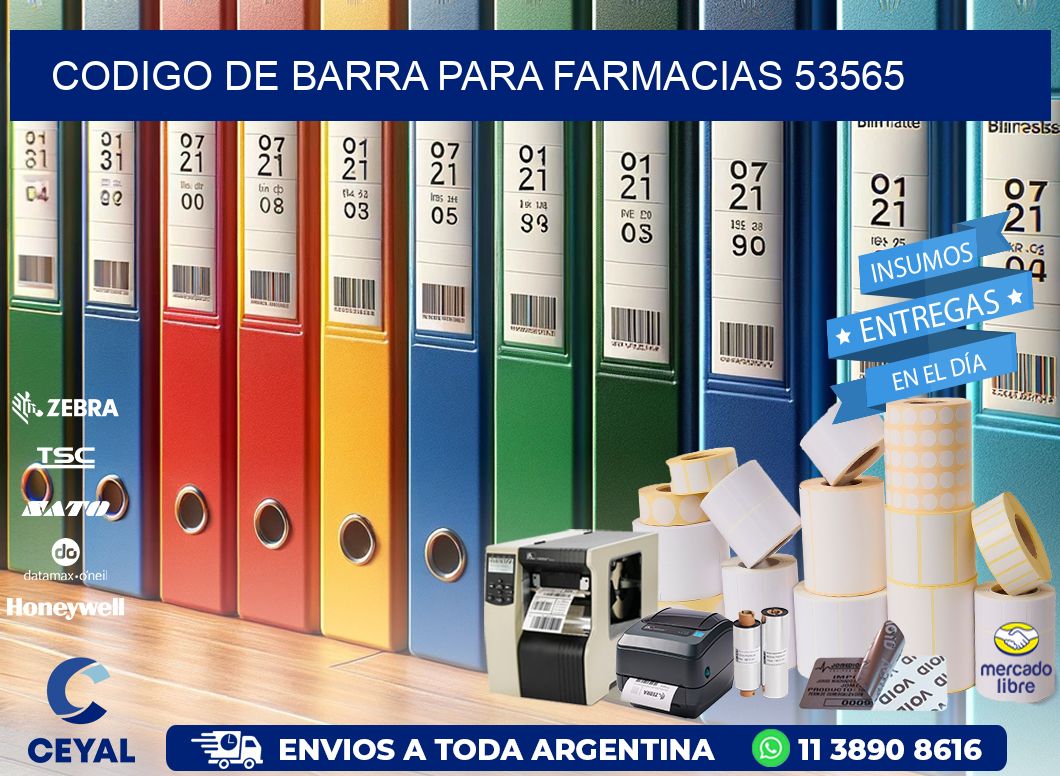 CODIGO DE BARRA PARA FARMACIAS 53565